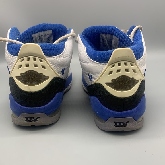 Jordan 2.5 Team, Mens 8, 331987 171 white/mtllc gold-varsity royal-blck - Picture 4 of 8